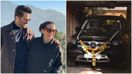 Anil Kapoor has gifted a new car to Sunita.