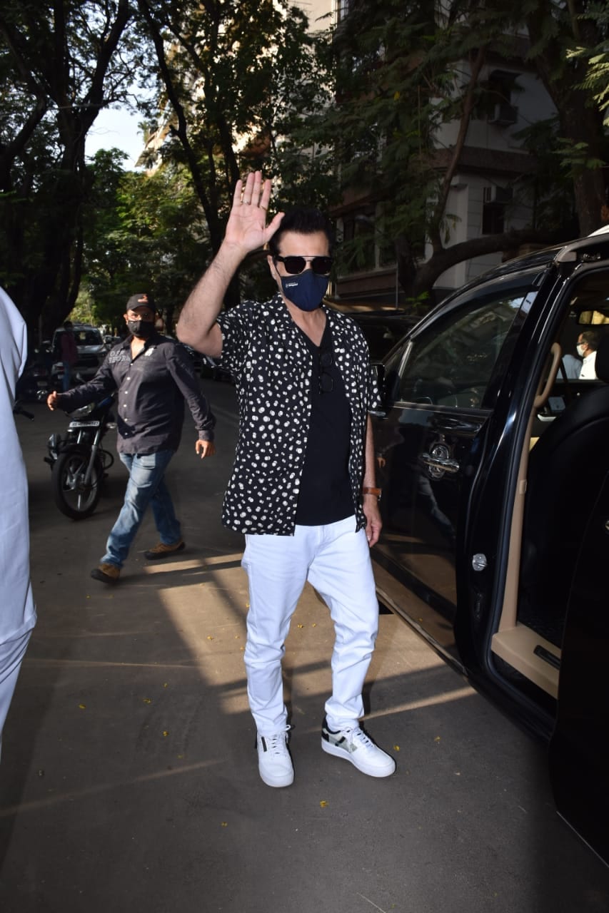Sanjay Kapoor at the party. Sanjay Kapoor at the party.