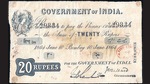 Among the first notes printed for India in 1861. This early currency note bore the portrait of Queen Victoria, helping the British establish their power over India. (REZWAN RAZACK) Among the first notes printed for India in 1861. This early currency note bore the portrait of Queen Victoria, helping the British establish their power over India. (REZWAN RAZACK)