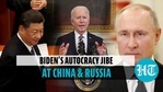 Joe Biden, Xi Jinping & Vladimir Putin Joe Biden, Xi Jinping & Vladimir Putin