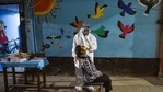Ashfaque Ahmad, a health worker with CDMO, collects swab samples for Covid-19 tests, at a Children's Home in New Delhi.(PTI) Ashfaque Ahmad, a health worker with CDMO, collects swab samples for Covid-19 tests, at a Children's Home in New Delhi.(PTI)