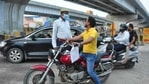 The candidates will be required to reverse the vehicle into a limited opening either to the right or left under control and reasonable accuracy to qualify the test.(Sakib Ali/HT file photo for representation) The candidates will be required to reverse the vehicle into a limited opening either to the right or left under control and reasonable accuracy to qualify the test.(Sakib Ali/HT file photo for representation)