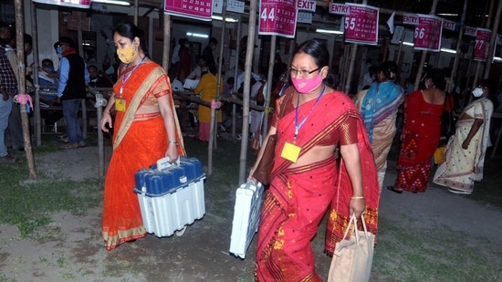 Assam is scheduled to go to polls in three phases with polls due on March 27, April 1 and April 6. (PTI Photo)(PTI)