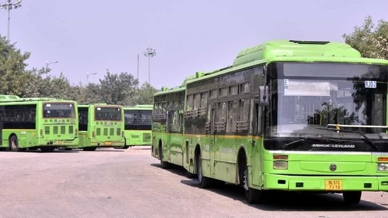 The Delhi Transport Corporation (DTC) on Thursday said it has prepared a proposal to add 1,000 e-buses to its fleet.(Sonu Mehta/HT PHOTO)