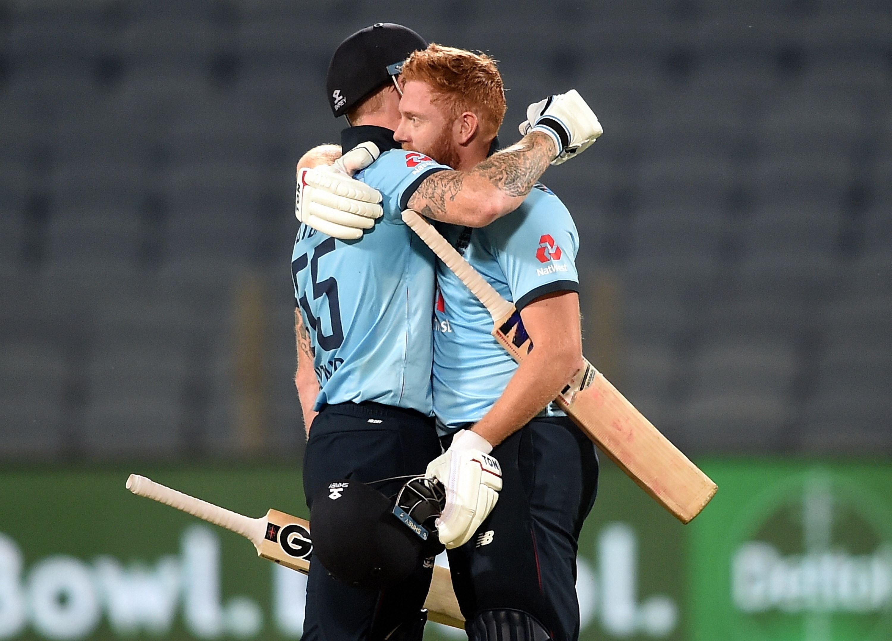 Ben Stokes and Jonny Bairstow. (PTI) Ben Stokes and Jonny Bairstow. (PTI)