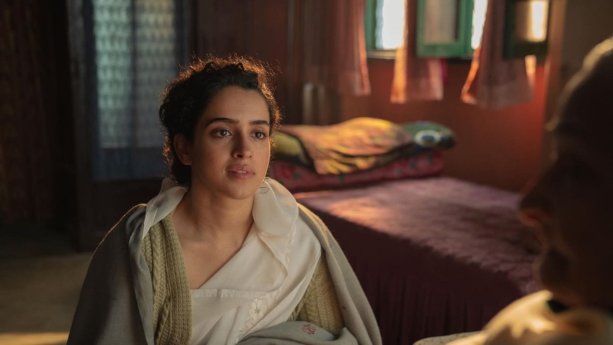 Sanya Malhotra in Pagglait. Sanya Malhotra in Pagglait.