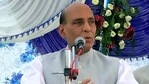 Defence Minister Rajnath Singh said people are coming in larger numbers to vote due to preparations made by the Election Commission.(ANI) Defence Minister Rajnath Singh said people are coming in larger numbers to vote due to preparations made by the Election Commission.(ANI)