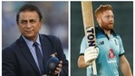 Sunil Gavaskar and Jonny Bairstow Sunil Gavaskar and Jonny Bairstow