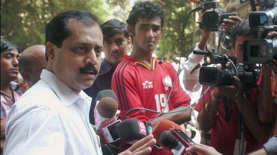Mumbai’s suspended assistant police inspector Sachin Vaze is at the centre of two cases being investigated by the NIA, and the political crisis that it triggered. (PTI) Mumbai’s suspended assistant police inspector Sachin Vaze is at the centre of two cases being investigated by the NIA, and the political crisis that it triggered. (PTI)