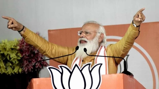 A file photo of Indian Prime Minister Narendra Modi addressing a rally at Contai in East Midnapore, Bengal, India. (ANI) A file photo of Indian Prime Minister Narendra Modi addressing a rally at Contai in East Midnapore, Bengal, India. (ANI)