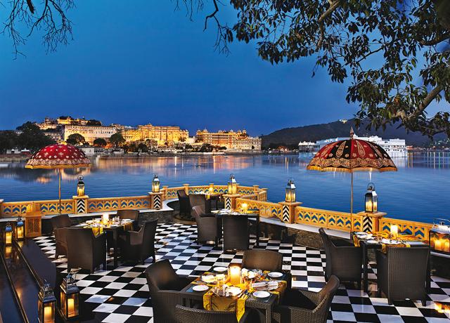 The Leela Palace Udaipur has a great lake view and offers unbeatable value for luxury