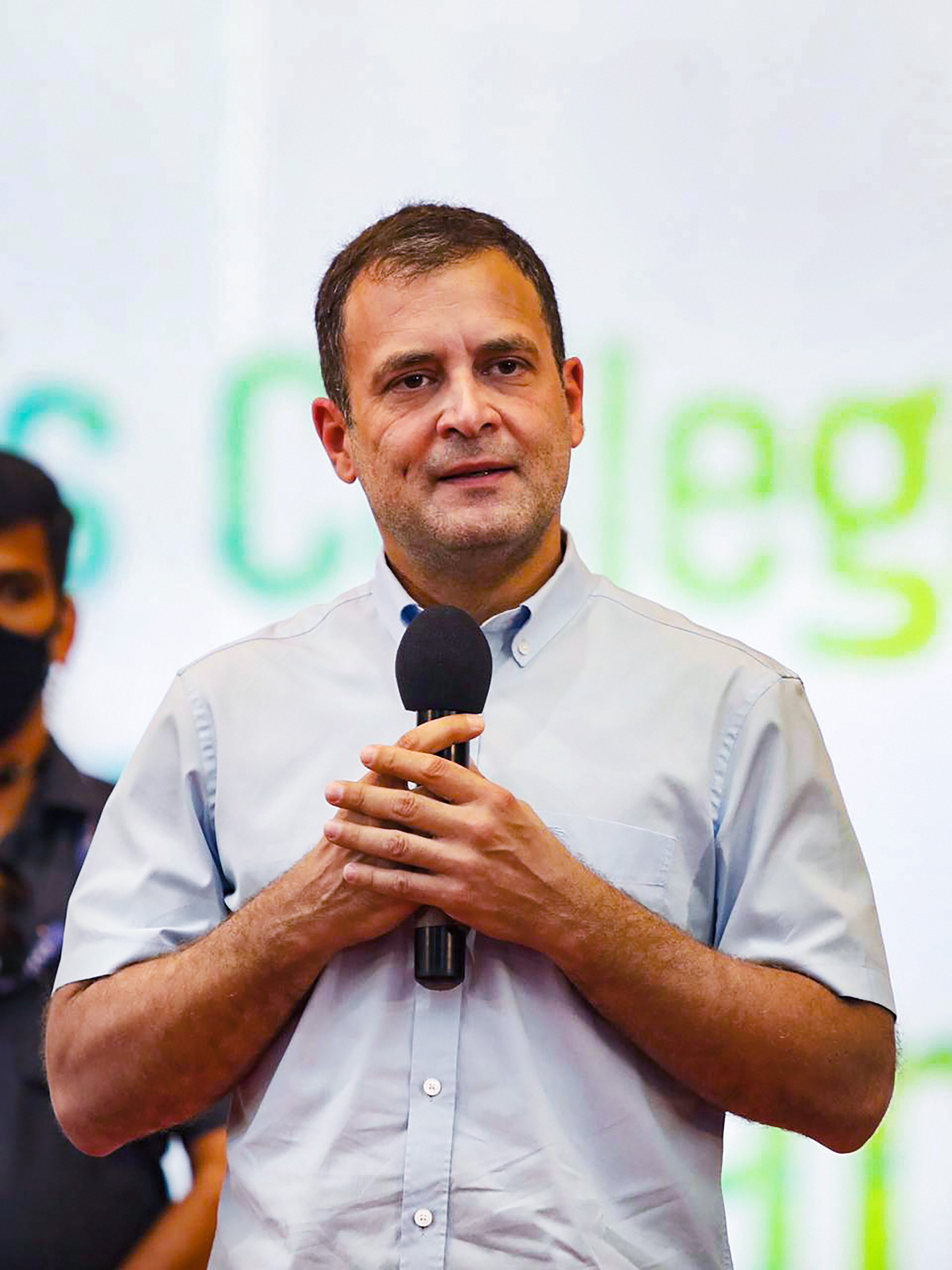 Rahul Gandhi claimed the Congress-UDF manifesto is a people's manifesto, a manifesto which will give wings to citizens' dreams. (PTI Photo) (PTI) Rahul Gandhi claimed the Congress-UDF manifesto is a people's manifesto, a manifesto which will give wings to citizens' dreams. (PTI Photo) (PTI)