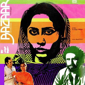 A poster of Sagar Sarhadi’s directorial debut Bazaar that went on to become a cult classic and redefined the concept of Muslim musicals. (HT Photo) A poster of Sagar Sarhadi’s directorial debut Bazaar that went on to become a cult classic and redefined the concept of Muslim musicals. (HT Photo)