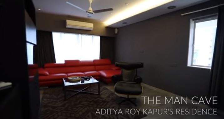 Aditya Roy Kapur's man cave.