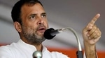 Congress leader Rahul Gandhi addresses at a public meeting in Tamil Nadu's Salem. Congress leader Rahul Gandhi addresses at a public meeting in Tamil Nadu's Salem.