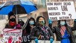 Two people were killed in firing on protests on Sunday in separate incidents elsewhere, witnesses and news reports said.(AFP) Two people were killed in firing on protests on Sunday in separate incidents elsewhere, witnesses and news reports said.(AFP)