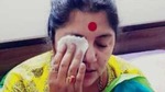 BJP MP Locket Chatterjee told reporters that the colours led to burning sensation in her eye.(ANI Photo)