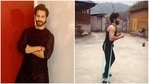 Varun Dhawan trains outdoor in Arunachal Pradesh(Instagram) Varun Dhawan trains outdoor in Arunachal Pradesh(Instagram)