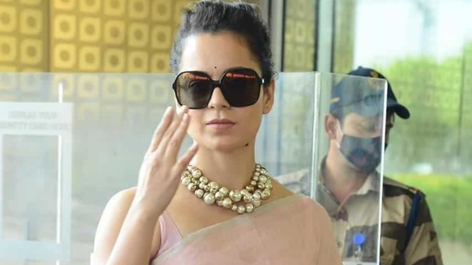 Kangana Ranaut shoots an action sequence 'in almost 50 degrees' for Tejas at Jaisalmer, see pic