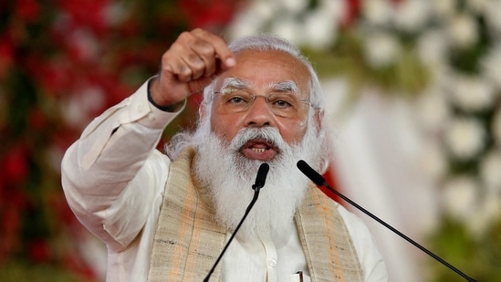 PM Modi addressed the nation on 75th edition of his monthly radio address 'Mann Ki Baat' on Sunday. (Reuters File Photo)