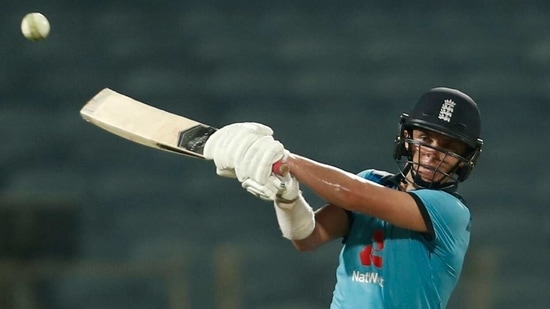 Sam Curran hammered 95 runs in 83 balls to take the match close. (REUTERS)