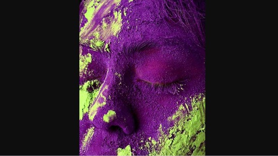 Holi 2021: The image was shared on Apple's Instagram profile.(Instagram/@apple (Dhruvin S))