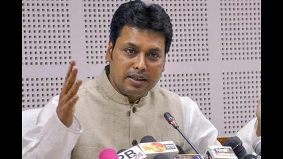 Tripura Chief Minister Biplab Kumar Deb. (PTI)