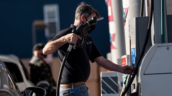 The highest average price in the nation right now is $3.94 a gallon in the San Francisco Bay Area. (Bloomberg)