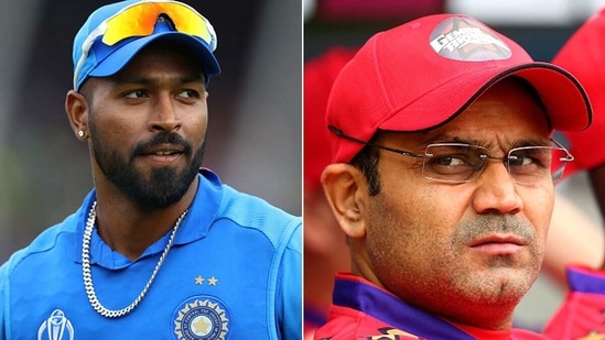 Virender Sehwag feels Virat Kohli should have let Hardik Pandya bowl in the ODIs. (Getty Images)