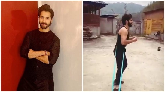 Varun Dhawan trains outdoor in Arunachal Pradesh (Instagram) Varun Dhawan trains outdoor in Arunachal Pradesh (Instagram)