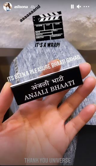 Sonakshi Sinha shared the nameplate her character in the film wears. Sonakshi Sinha shared the nameplate her character in the film wears.