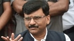 Assuming that even if the two veteran leaders met secretly, Raut wondered how the news about it came out in the public.(HT file photo) Assuming that even if the two veteran leaders met secretly, Raut wondered how the news about it came out in the public.(HT file photo)