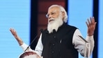 Prime Minister Narendra Modi addresses on Friday, March 26, 2021. (PTI) Prime Minister Narendra Modi addresses on Friday, March 26, 2021. (PTI)