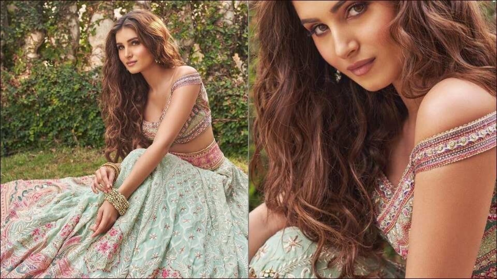 Tara Sutaria sizzles ethnic fashion this Holi in ₹6 lakh Chickankari lehenga