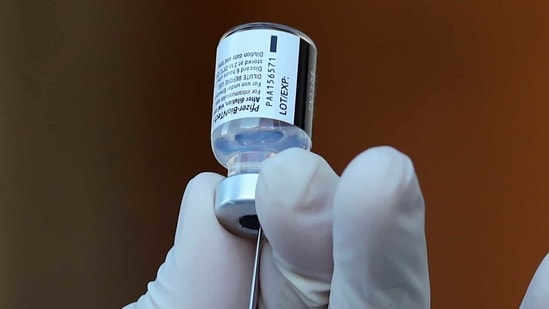 Most of the volunteers, more than 62 per cent, had received both doses of either a Pfizer or Moderna Covid-19 vaccine. More than 12 per cent had received just a single dose.(Reuters file photo)