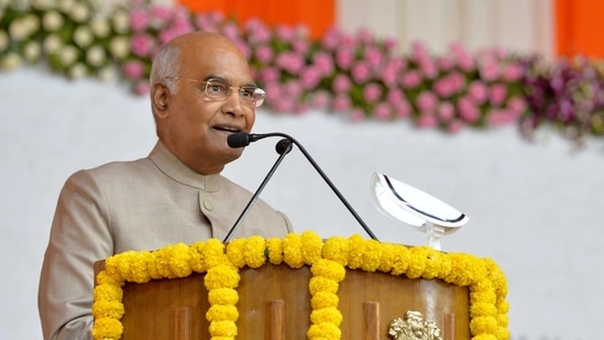 President Ram Nath Kovind wished in a tweet in Hindi as well. (ANI Photo)