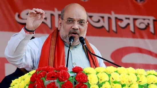 Union Home Minister Amit Shah. (ANI PHOTO.)