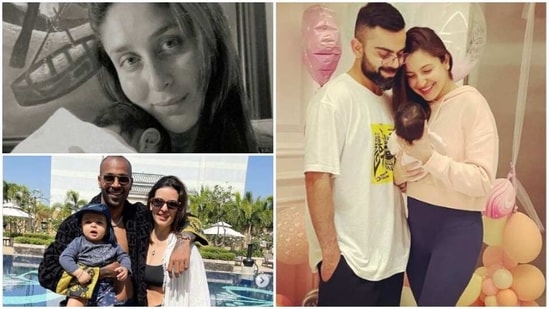 Celeb couples became proud parents and celebrated first Holi with their newborn.