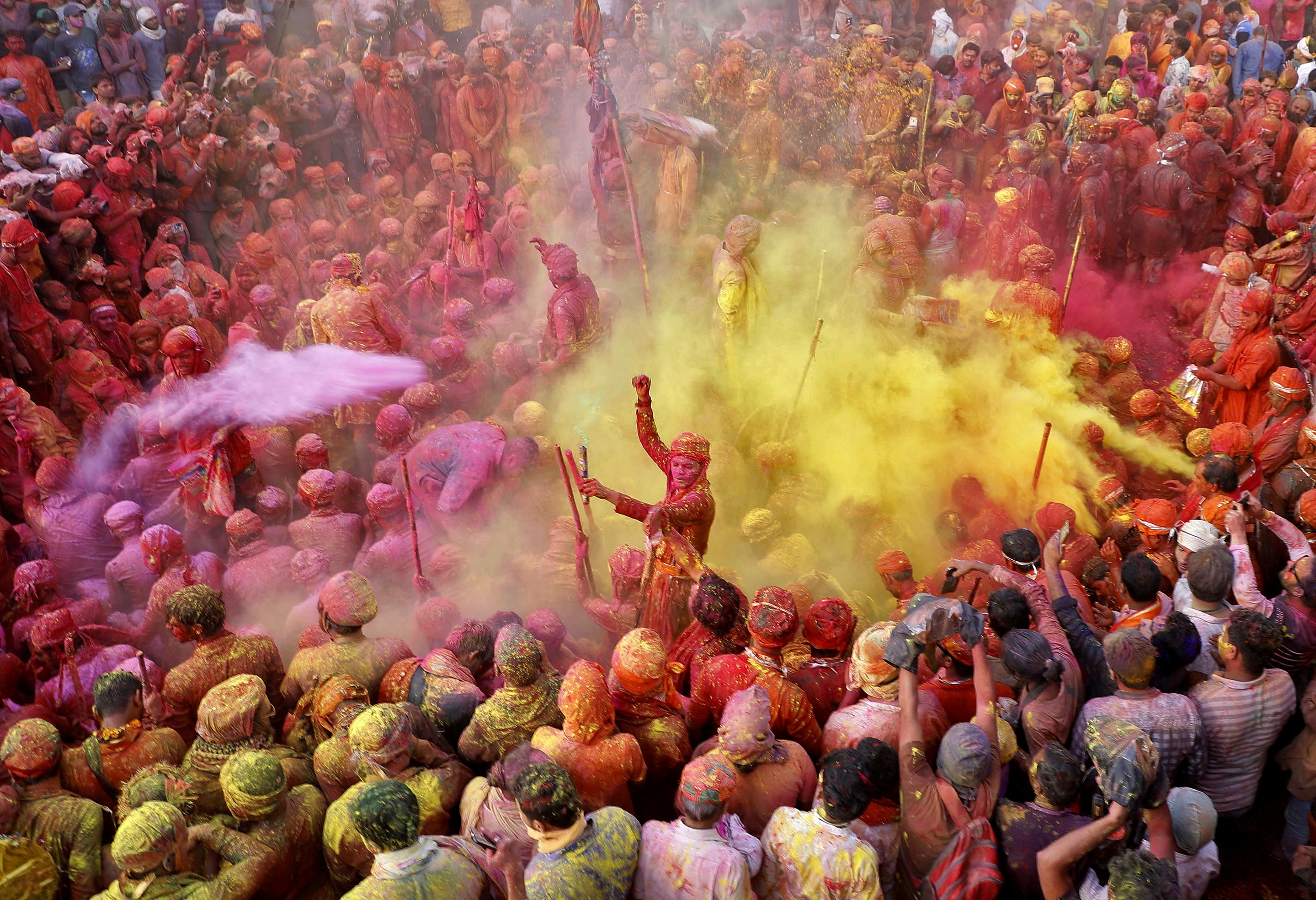 From Lathmar Holi to Ganesh Chaturthi, young people are choosing to travel around the time of festivals. (REUTERS)