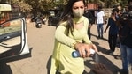 Gauahar Khan spotted two weeks after an FIR was filed against her by the BMC.(Varinder Chawla) Gauahar Khan spotted two weeks after an FIR was filed against her by the BMC.(Varinder Chawla)