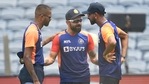 Indian captain Virat Kohli, Hardik Pandya (left), and Krunal Pandya (right)(PTI) Indian captain Virat Kohli, Hardik Pandya (left), and Krunal Pandya (right)(PTI)