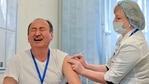 Vladimir Putin said last week that 4.3 million people in the country of around 145 million had so far received two shots of a vaccine.. (AP Photo/Vladimir Voronin)(AP) Vladimir Putin said last week that 4.3 million people in the country of around 145 million had so far received two shots of a vaccine.. (AP Photo/Vladimir Voronin)(AP)