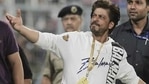 Shah Rukh Khan at an IPL match.(AP) Shah Rukh Khan at an IPL match.(AP)