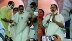 Screengrab from the video which went viral on social media Screengrab from the video which went viral on social media