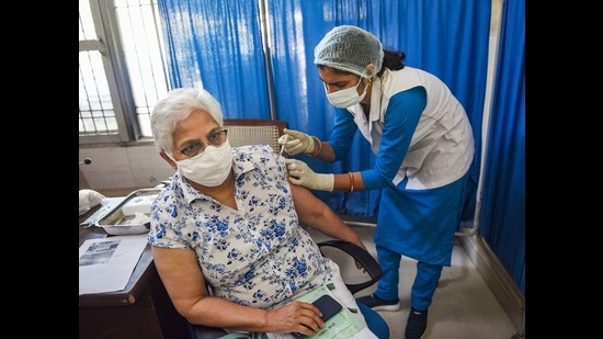 Haryana health officials said the sample positivity rate stays at 4.6% as the sampling rate has been consistent. As per the health department data, about 1.60 lakh persons were tested last week as compared to about 1.33 lakh the week before. (PTI) Haryana health officials said the sample positivity rate stays at 4.6% as the sampling rate has been consistent. As per the health department data, about 1.60 lakh persons were tested last week as compared to about 1.33 lakh the week before. (PTI)