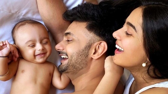 Amrita Rao and RJ Anmol welcomed Veer in November last year.