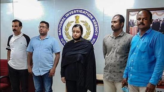 Last month, the Customs department had filed a shocking affidavit in Kerala High Court quoting Swapna Suresh’s statement under Section 164 of the IPC wherein she alleged that the CM, three of his ministers and the Speaker were aware of the smuggling activities through the consulate. (PTI PHOTO.) Last month, the Customs department had filed a shocking affidavit in Kerala High Court quoting Swapna Suresh’s statement under Section 164 of the IPC wherein she alleged that the CM, three of his ministers and the Speaker were aware of the smuggling activities through the consulate. (PTI PHOTO.)