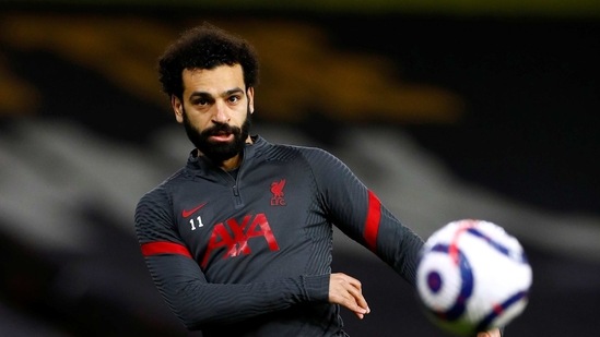 Liverpool's Mohamed Salah: File Photo (Pool via REUTERS)