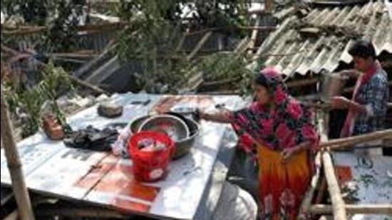 Cyclone Amphan ravaged large parts of Sunderbans last year. (REUTERS FILE PHOTO) Cyclone Amphan ravaged large parts of Sunderbans last year. (REUTERS FILE PHOTO)