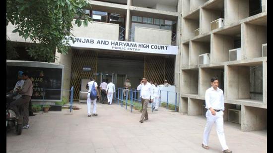 Punjab and Haryana High Court .HT PHOTO Punjab and Haryana High Court .HT PHOTO